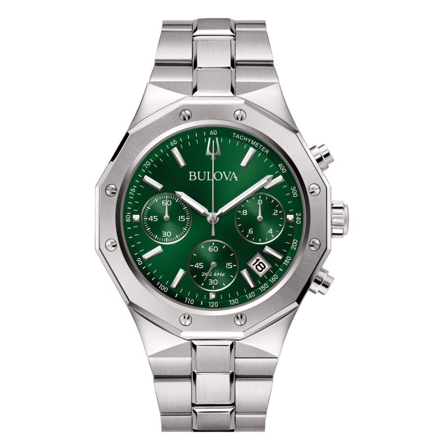 Uomo Bulova | Octagon Chronograph